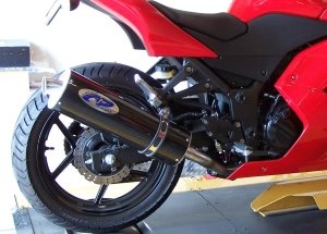 New Kawasaki 250R Ninja exhaust system