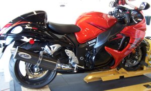 2008 Suzuki Hayabusa Slip-on Exhaust