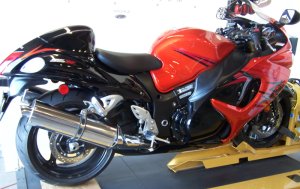 2008 Suzuki GSX1300R Exhaust Can 